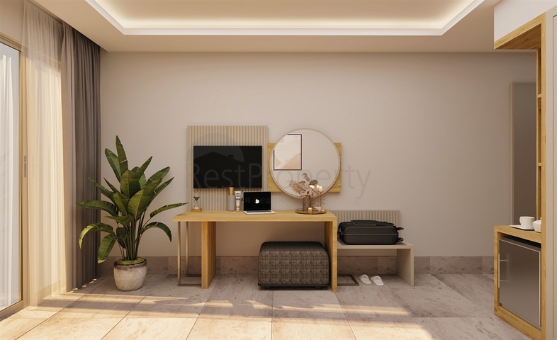 Apartment mit 1+1 Grundriss in Fethiye