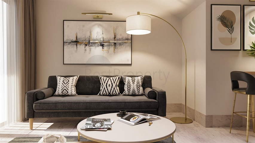 Apartment mit 1+1 Grundriss in Fethiye