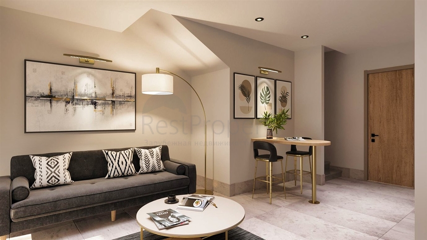 Apartment mit 1+1 Grundriss in Fethiye