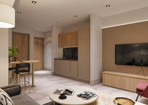 Apartment mit 1+1 Grundriss in Fethiye