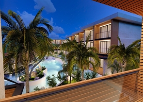 Apartment mit 1+1 Grundriss in Fethiye