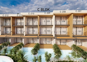 Apartment mit 1+1 Grundriss in Fethiye