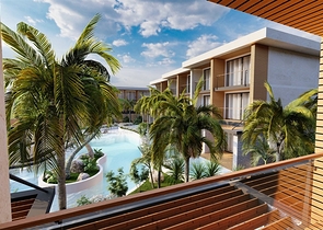 Apartment mit 1+1 Grundriss in Fethiye