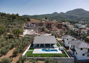 Villa mit 3+1 Grundrissen in Fethiye