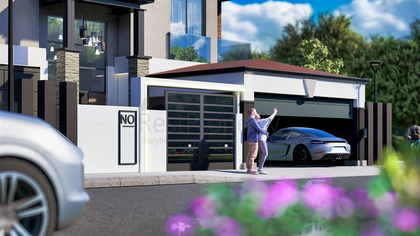 5+1-Villen im Stadtteil Doshemealty - Antalya