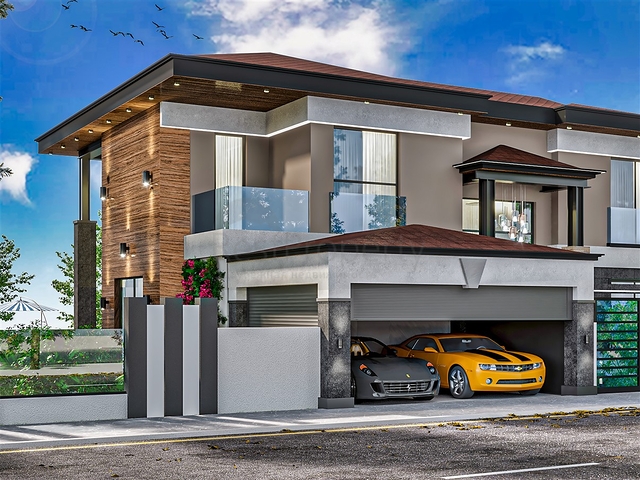 5+1-Villen im Stadtteil Doshemealty - Antalya