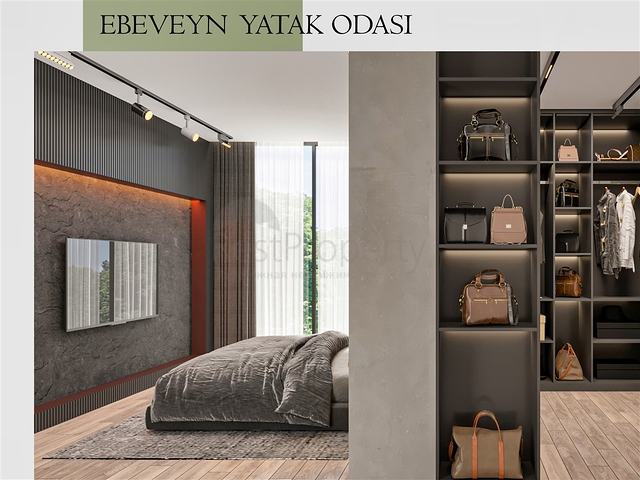 5+1-Villen im Stadtteil Doshemealty - Antalya