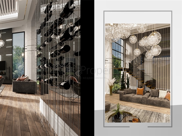 5+1-Villen im Stadtteil Doshemealty - Antalya