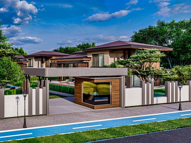 5+1-Villen im Stadtteil Doshemealty - Antalya