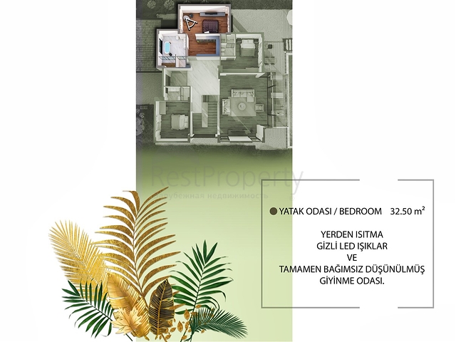 5+1-Villen im Stadtteil Doshemealty - Antalya