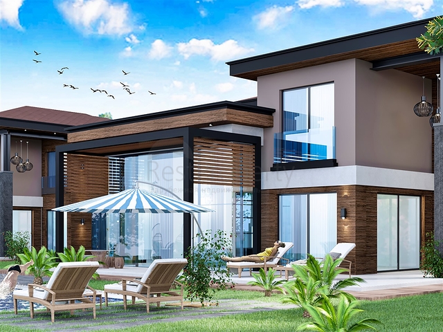 5+1-Villen im Stadtteil Doshemealty - Antalya