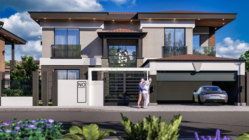 5+1-Villen im Stadtteil Doshemealty - Antalya