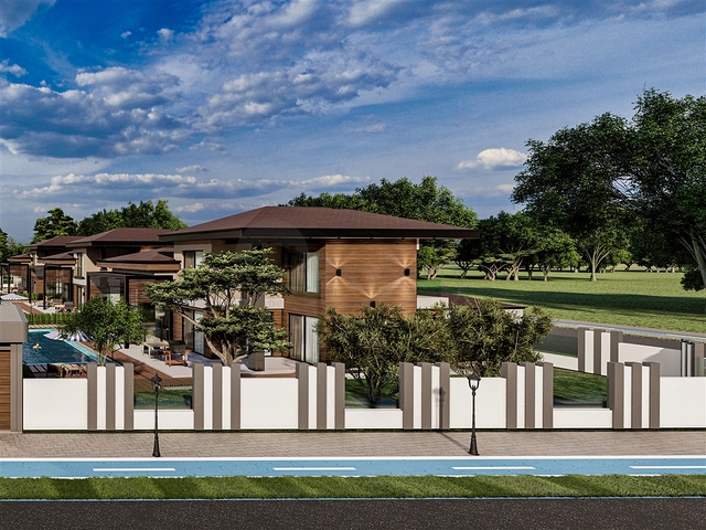 5+1-Villen im Stadtteil Doshemealty - Antalya