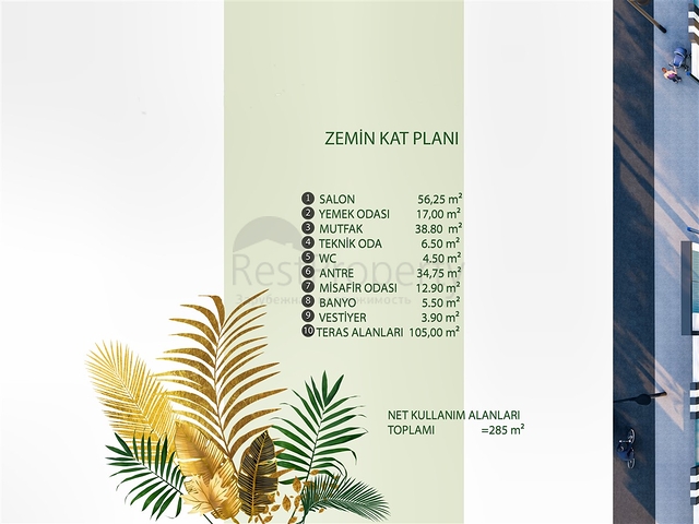 5+1-Villen im Stadtteil Doshemealty - Antalya