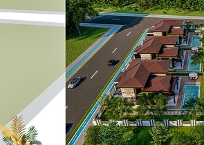 5+1-Villen im Stadtteil Doshemealty - Antalya