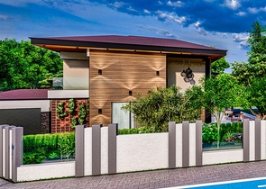 5+1-Villen im Stadtteil Doshemealty - Antalya