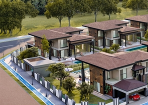 5+1-Villen im Stadtteil Doshemealty - Antalya