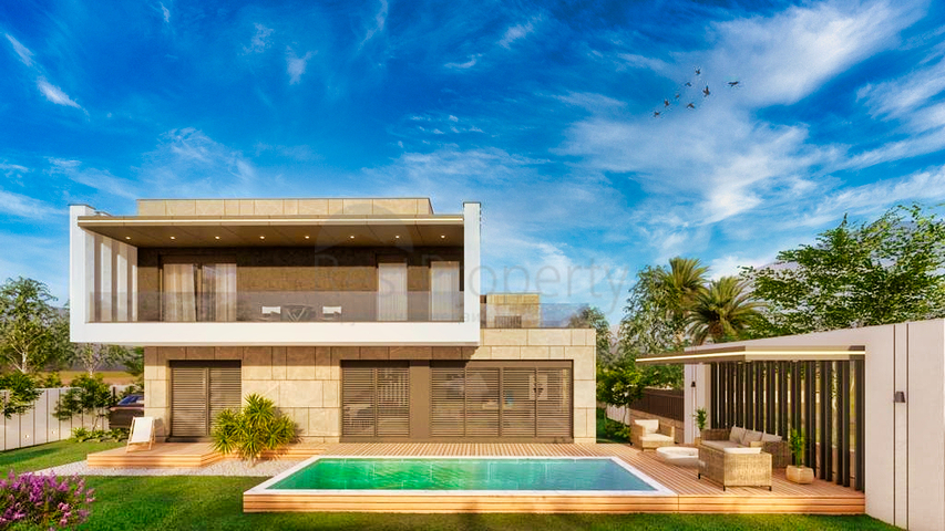 4+1-Villa in Belek mit einer Fläche von 200 m2 - Antalya 