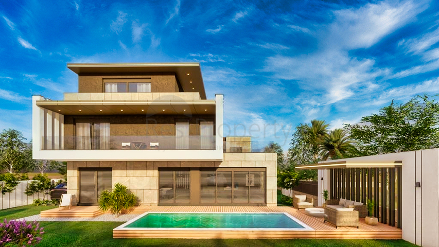 4+1-Villa in Belek mit einer Fläche von 200 m2 - Antalya 