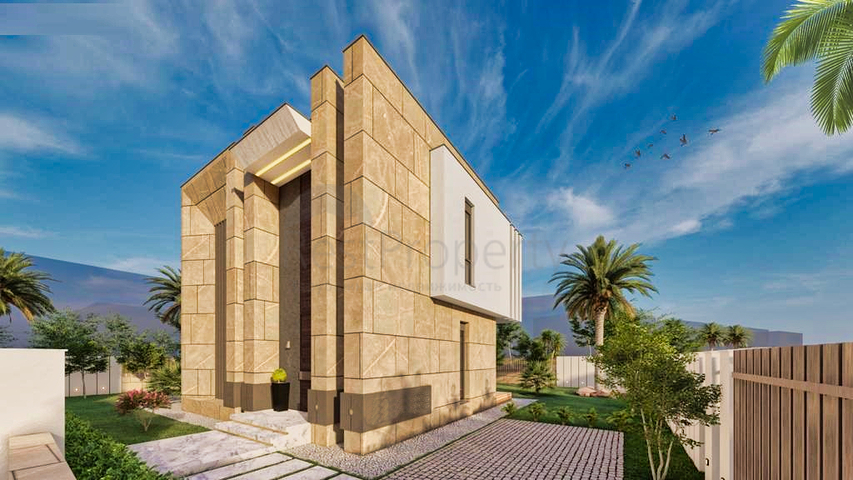 4+1-Villa in Belek mit einer Fläche von 200 m2 - Antalya 