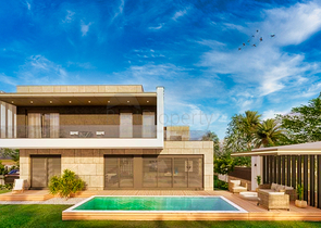 4+1-Villa in Belek mit einer Fläche von 200 m2 - Antalya 