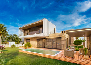 4+1-Villa in Belek mit einer Fläche von 200 m2 - Antalya 