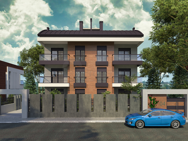 Apartments mit 1+1 Grundriss in Altyntas - Antalya 