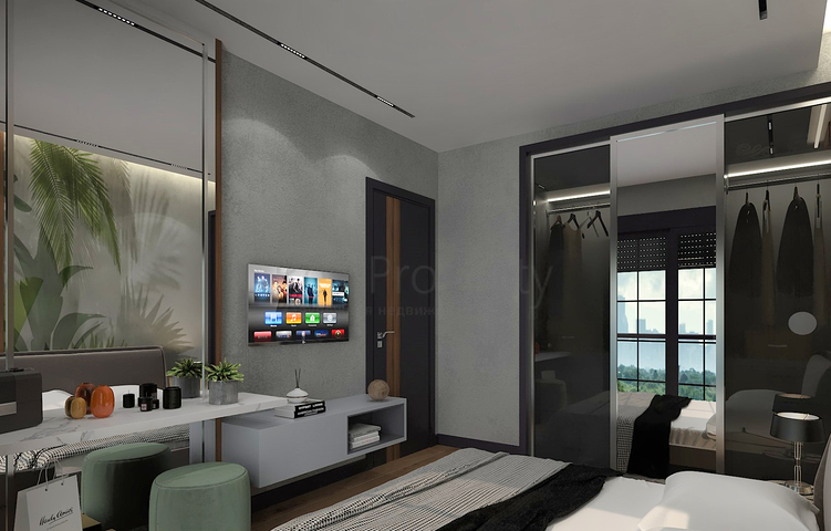 Apartments mit 1+1 Grundriss in Altyntas - Antalya 