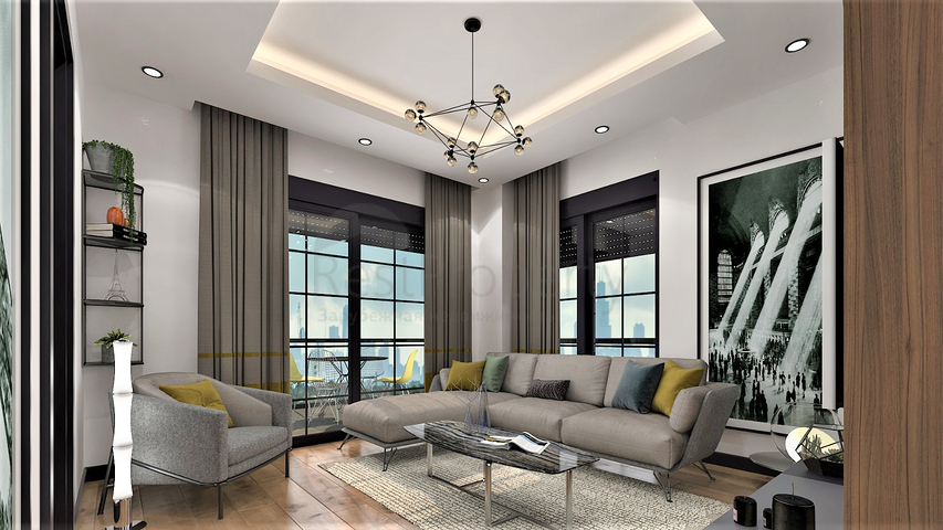 Apartments mit 1+1 Grundriss in Altyntas - Antalya 