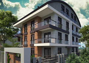 Apartments mit 1+1 Grundriss in Altyntas - Antalya 