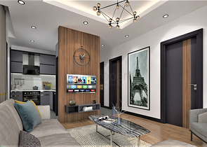 Apartments mit 1+1 Grundriss in Altyntas - Antalya 