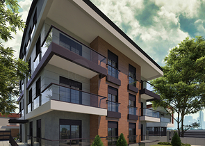 Apartments mit 1+1 Grundriss in Altyntas - Antalya 