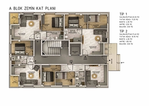 1+1 und 2+1 Wohnungen in Belek - Antalya 1+1 und 2+1 Wohnungen in Belek - Antalya
