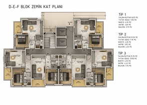 1+1 und 2+1 Wohnungen in Belek - Antalya 1+1 und 2+1 Wohnungen in Belek - Antalya