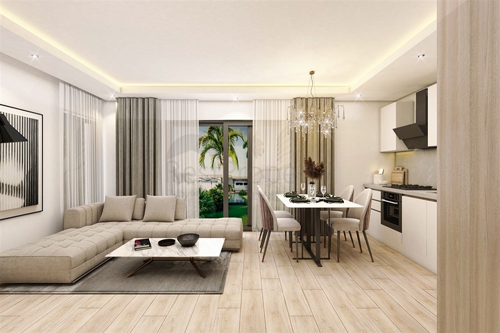 Apartments 2+1 Duplex in der Wohngegend von Persimmon - Antalya