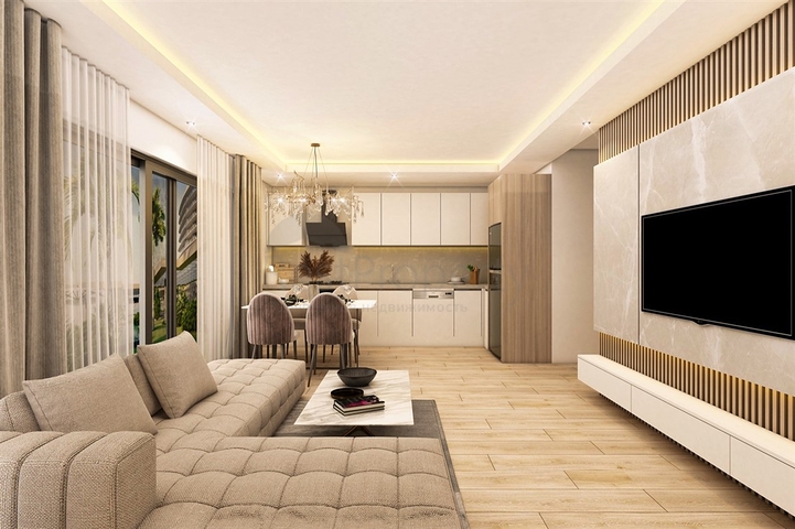 Apartments 2+1 Duplex in der Wohngegend von Persimmon - Antalya