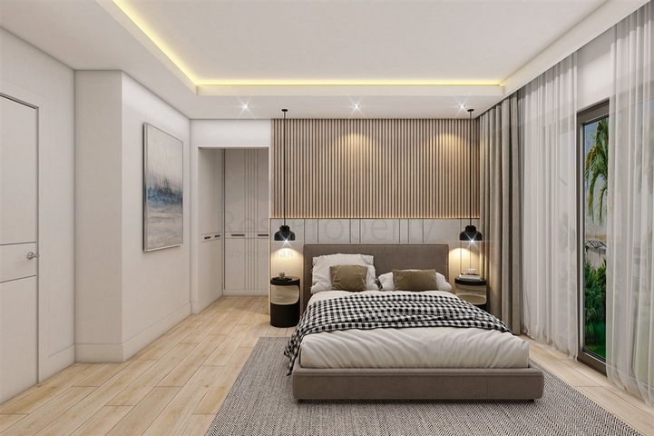 Apartments 2+1 Duplex in der Wohngegend von Persimmon - Antalya