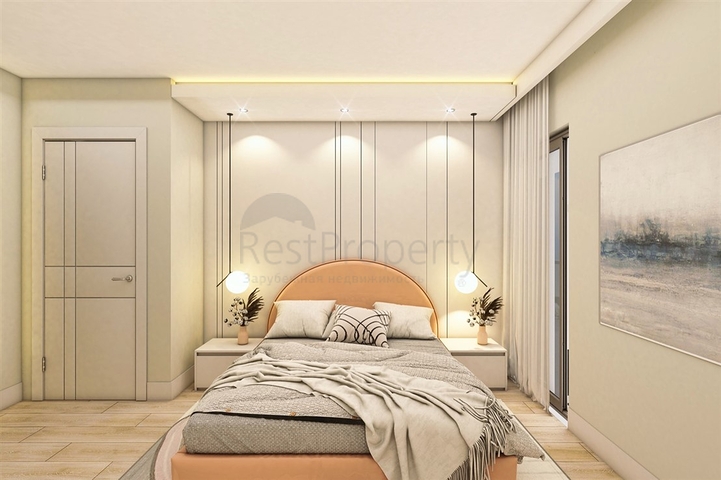 Apartments 2+1 Duplex in der Wohngegend von Persimmon - Antalya