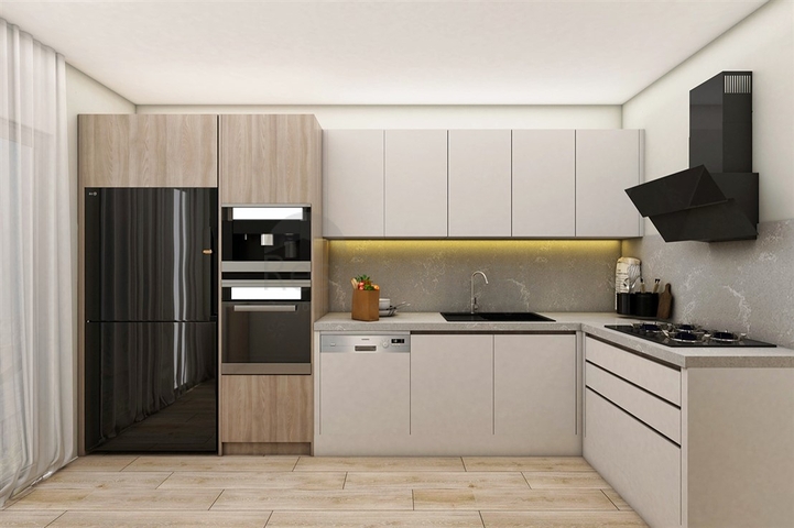 Apartments 2+1 Duplex in der Wohngegend von Persimmon - Antalya