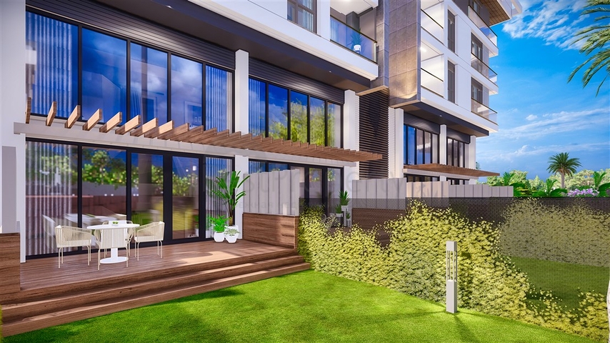 Apartments 2+1 Duplex in der Wohngegend von Persimmon - Antalya