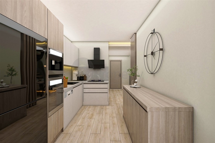 Apartments 2+1 Duplex in der Wohngegend von Persimmon - Antalya