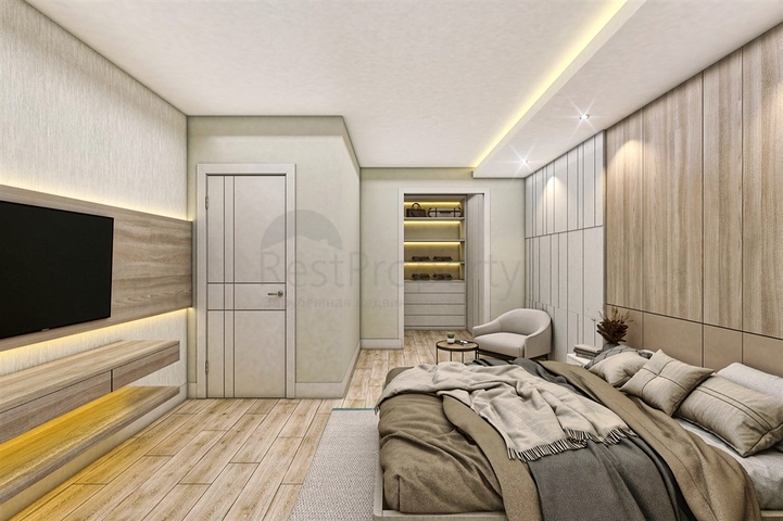 Apartments 2+1 Duplex in der Wohngegend von Persimmon - Antalya