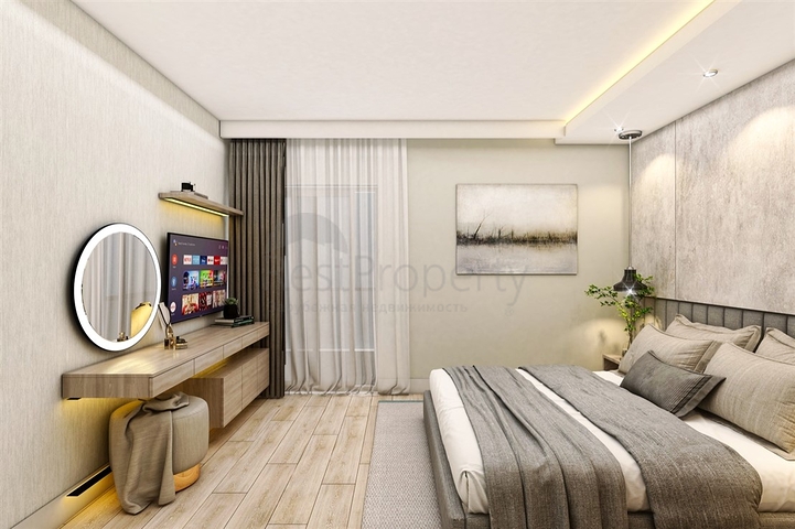 Apartments 2+1 Duplex in der Wohngegend von Persimmon - Antalya