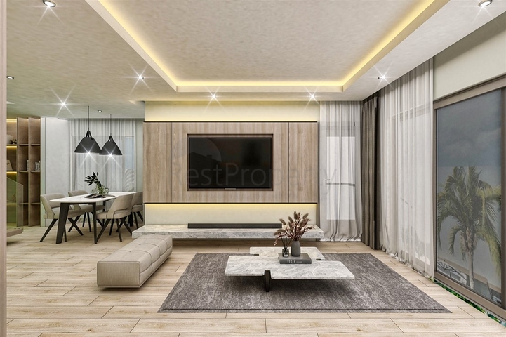 Apartments 2+1 Duplex in der Wohngegend von Persimmon - Antalya