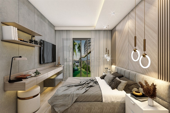 Apartments 2+1 Duplex in der Wohngegend von Persimmon - Antalya