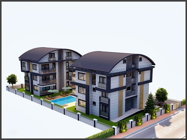 1+1 , 2+1 und 3+1 Wohnungen in Belek - Antalya 