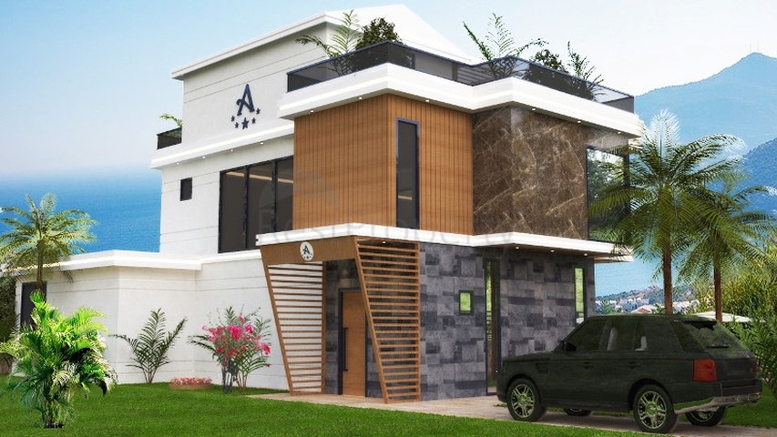 4+1-Villa in Fethiye - Antalya 4+1-Villa in Fethiye - Antalya