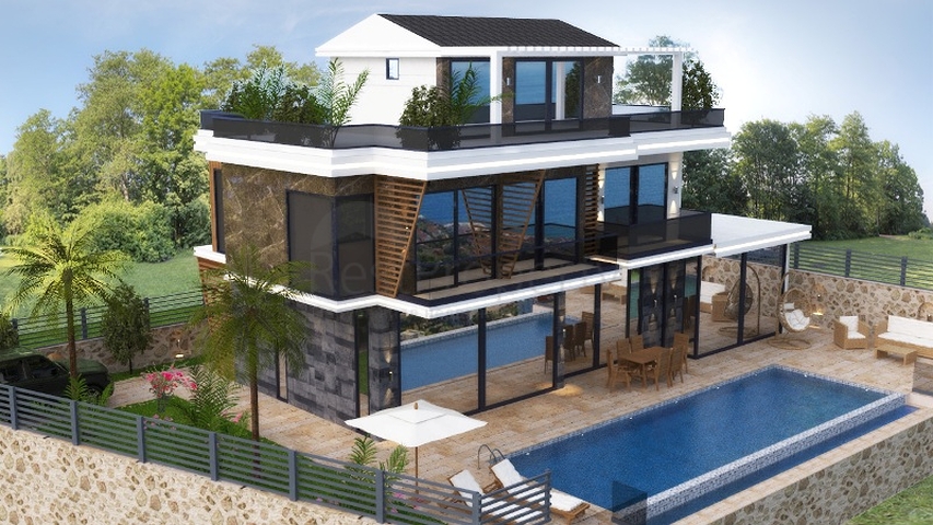 4+1-Villa in Fethiye - Antalya 4+1-Villa in Fethiye - Antalya