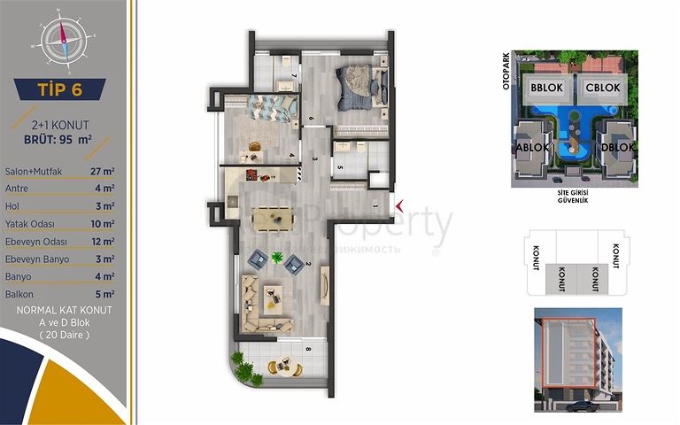 Investitionsprojekt in Altyntaş - Antalya
