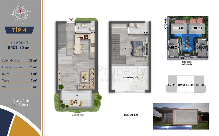 Investitionsprojekt in Altyntaş - Antalya